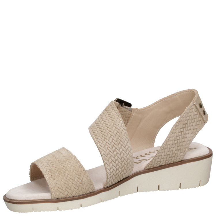 SANDALIAS MUJER PANAMA JACK CUERO BEIGE CASUAL K634 - 5