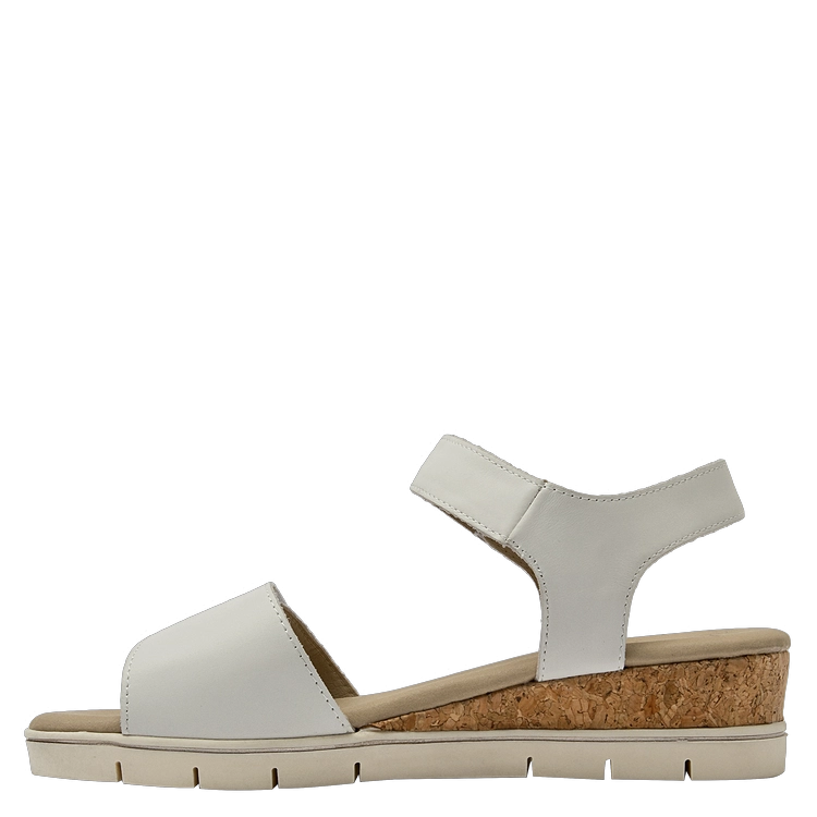 SANDALIAS MUJER 16 HRS CUERO ROJO CASUAL K136 - 7