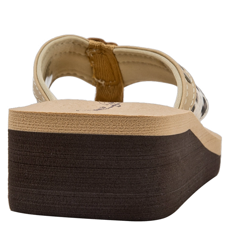 SANDALIA CASUAL MUJER PANAMA JACK - K737 | MARRON CLARO - 8