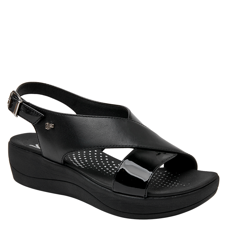 SANDALIAS MUJER 16 HRS CUERO CASUAL K010 - 1