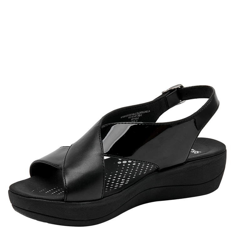 SANDALIAS MUJER 16 HRS CUERO CASUAL K010 - 5