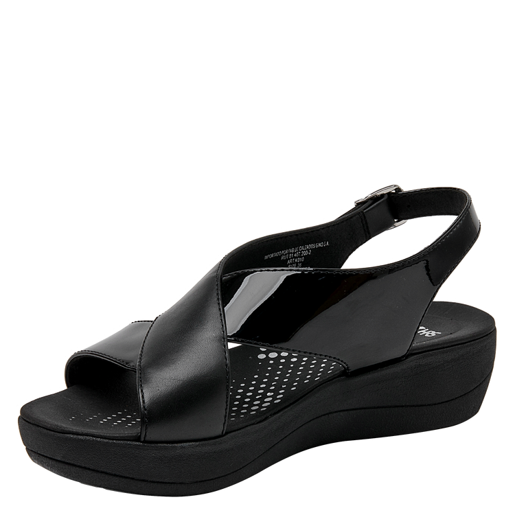 SANDALIAS MUJER 16 HRS CUERO CASUAL K010 - 5