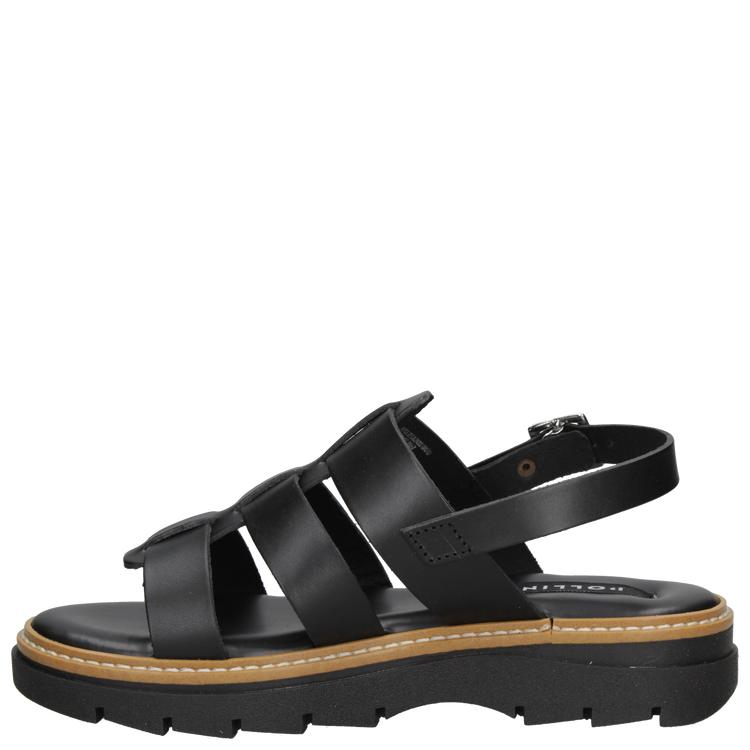 SANDALIAS MUJER POLLINI CUERO PLATEADO CASUAL K296 - 9