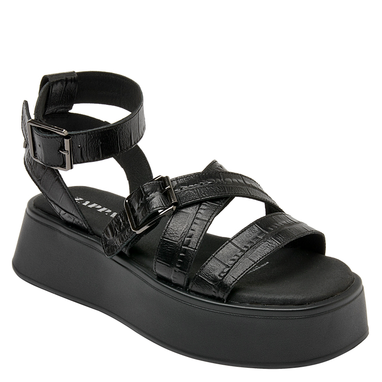 SANDALIAS MUJER ZAPPA CUERO VERDE CASUAL K408 - 6
