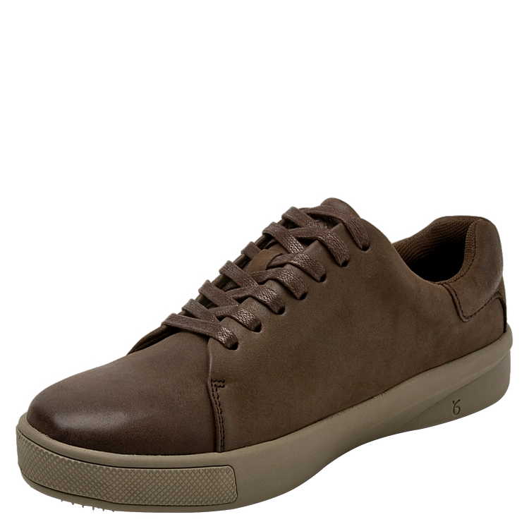 ZAPATILLAS HOMBRE 16 HRS CASUALES CARAMELO CUERO K173 - 5