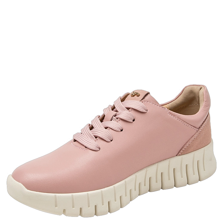 ZAPATILLAS MUJER 16 HRS CASUALES PALO ROSA CUERO K154 - 5