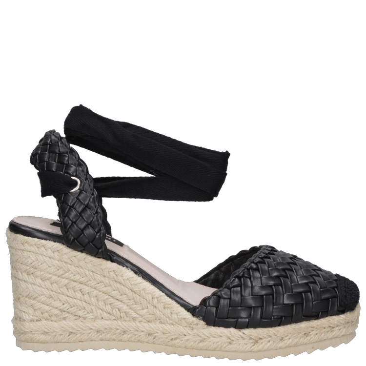 SANDALIA CASUAL MUJER POLLINI NEGRO K325 - 1