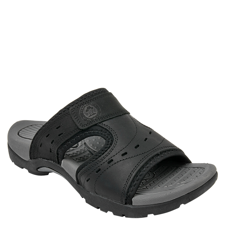 SANDALIA OUTDOOR HOMBRE PANAMA JACK CUERO NEGRO K649 - 1
