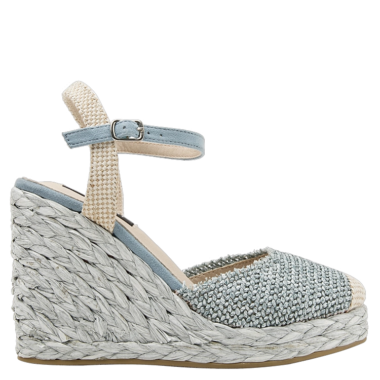 SANDALIA CASUAL MUJER POLLINI BEIGE K327 - 7
