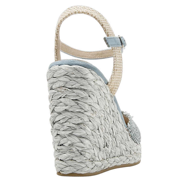SANDALIA CASUAL MUJER POLLINI BEIGE K327 - 8