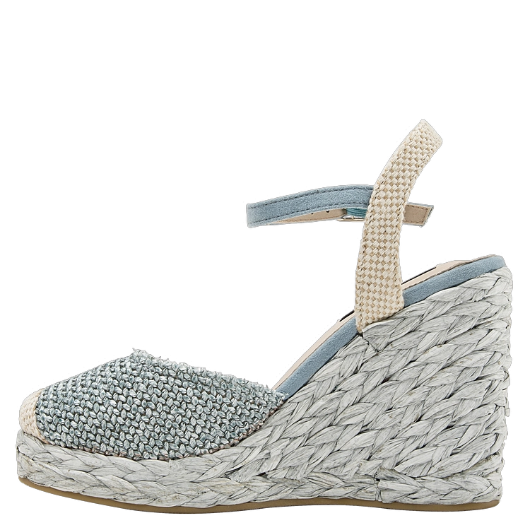 SANDALIA CASUAL MUJER POLLINI BEIGE K327 - 9