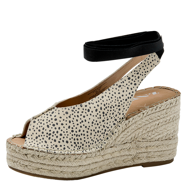 ALPARGATA CASUAL MUJER ZAPPA CUERO BEIGE K397 - 5