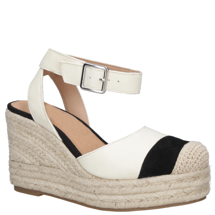 ALPARGATA CASUAL MUJER ZAPPA CUERO BLANCO K398 - 1