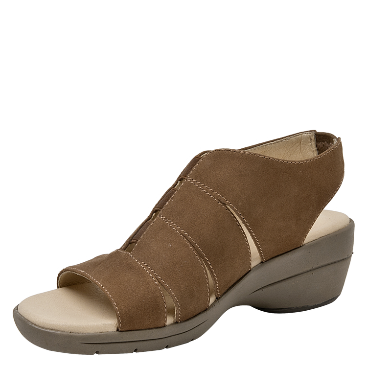 SANDALIA CASUAL MUJER 16 HRS - K005 | MARRON - 5
