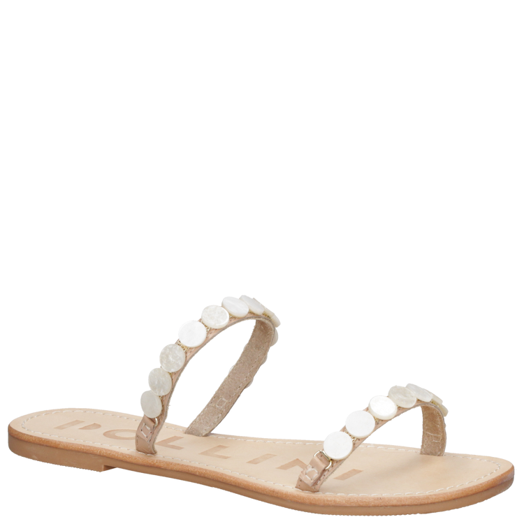 SANDALIA CASUAL MUJER POLLINI - K303 | BLANCO - 1
