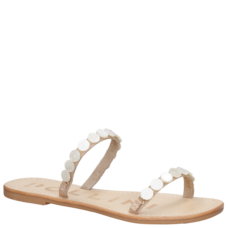 SANDALIA CASUAL MUJER POLLINI - K303 | BLANCO - 1