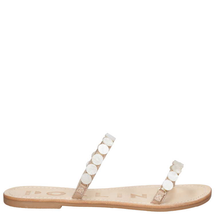 SANDALIA CASUAL MUJER POLLINI - K303 | BLANCO - 2