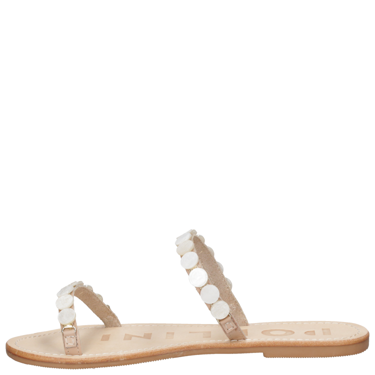 SANDALIA CASUAL MUJER POLLINI - K303 | BLANCO - 4