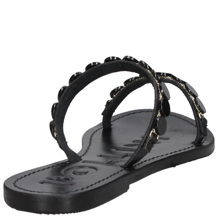 SANDALIA CASUAL MUJER POLLINI - K303 | NEGRO - 3