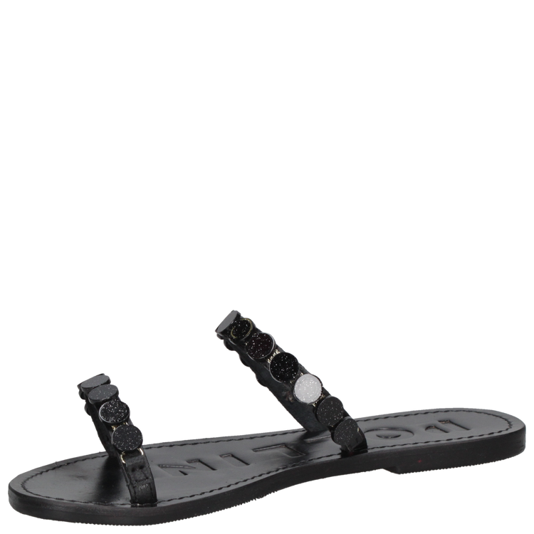 SANDALIA CASUAL MUJER POLLINI - K303 | NEGRO - 5