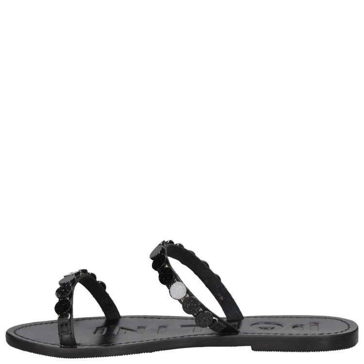SANDALIA CASUAL MUJER POLLINI - K303 | NEGRO - 9