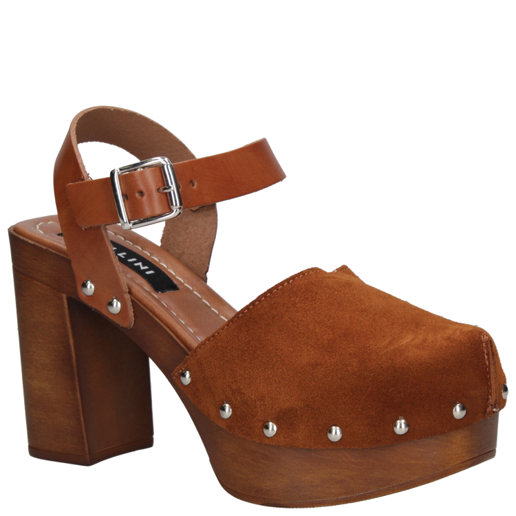 SANDALIA CASUAL MUJER POLLINI - K289 | CAFE - 1