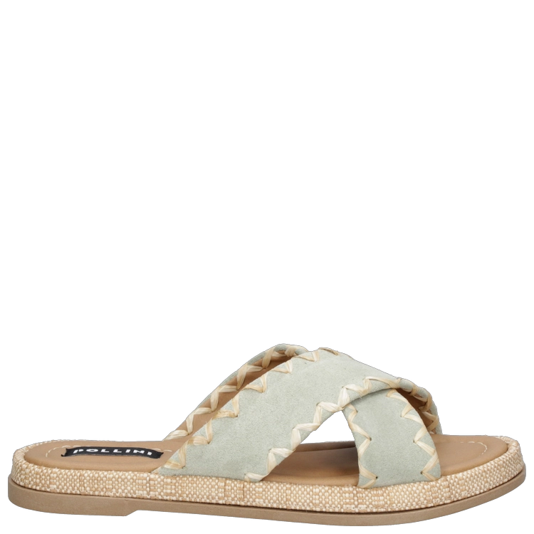 SANDALIA CASUAL MUJER POLLINI CUERO K308 - 1