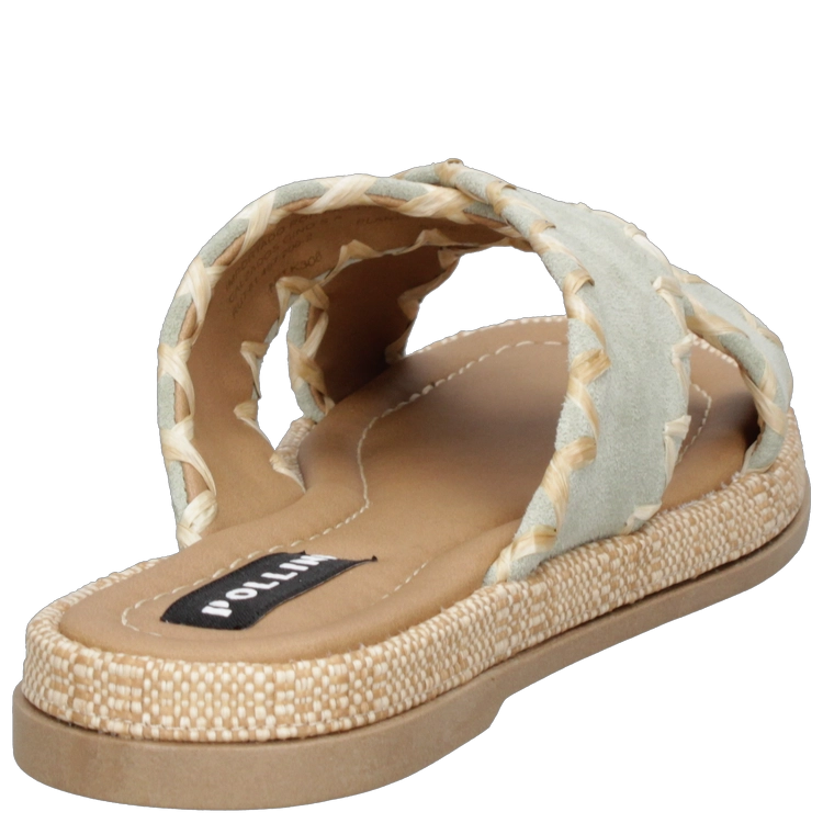 SANDALIA CASUAL MUJER POLLINI CUERO K308 - 3