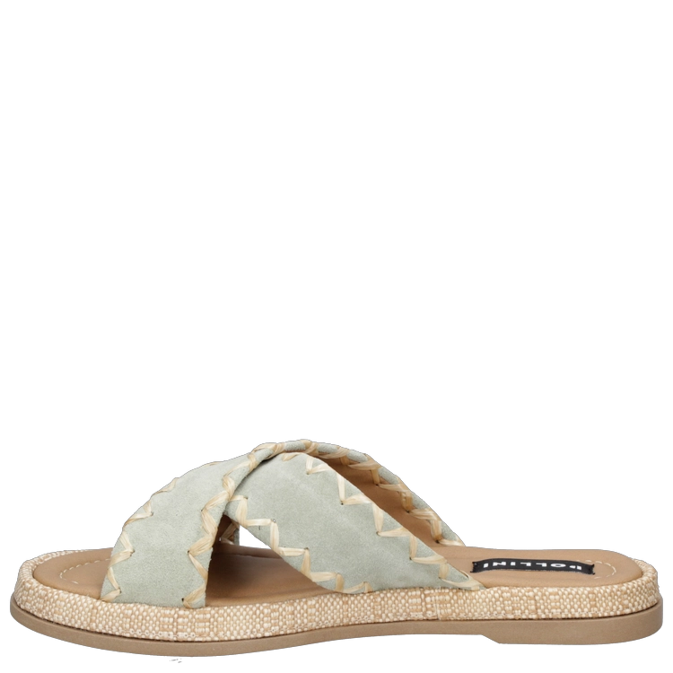 SANDALIA CASUAL MUJER POLLINI CUERO K308 - 4