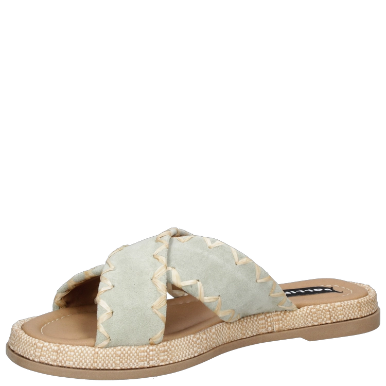 SANDALIA CASUAL MUJER POLLINI CUERO K308 - 5
