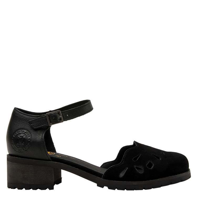 SANDALIA CASUAL MUJER PANAMA JACK CUERO NEGRO I649 - 2