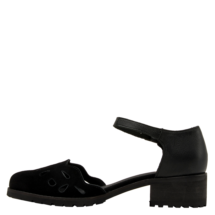 SANDALIA CASUAL MUJER PANAMA JACK CUERO NEGRO I649 - 4