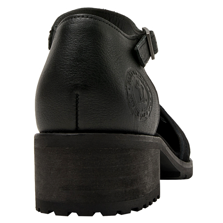 SANDALIA CASUAL MUJER PANAMA JACK CUERO NEGRO I649 - 8