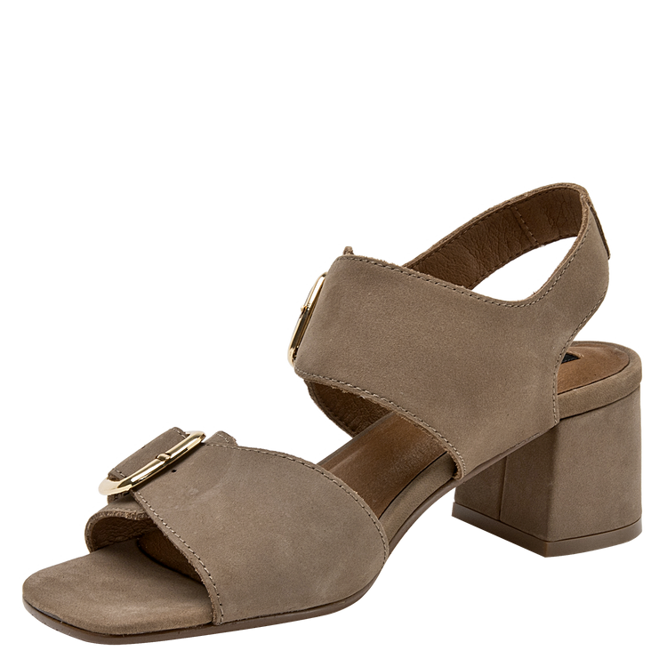SANDALIA CASUAL MUJER POLLINI - I158 | MARRON CLARO - 5