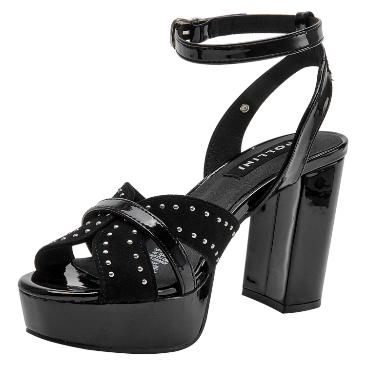SANDALIA VESTIR MUJER POLLINI - K208 | NEGRO - 5