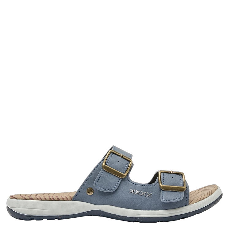 SANDALIA CASUAL MUJER PANAMA JACK AZUL K638 - 1