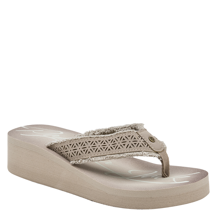 SANDALIA CASUAL MUJER PANAMA JACK MARRÓN CLARO K736 - 1