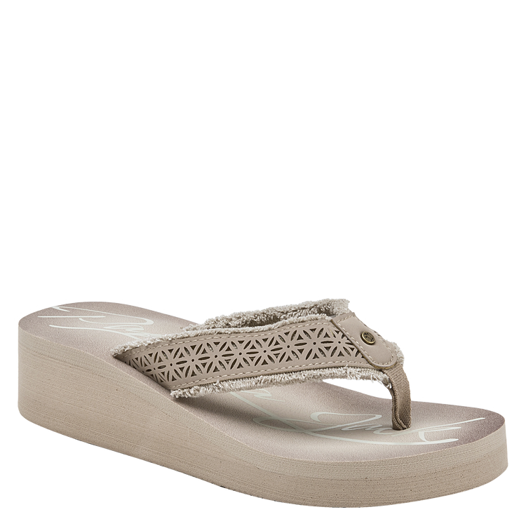 SANDALIA CASUAL MUJER PANAMA JACK MARRÓN CLARO K736 - 1