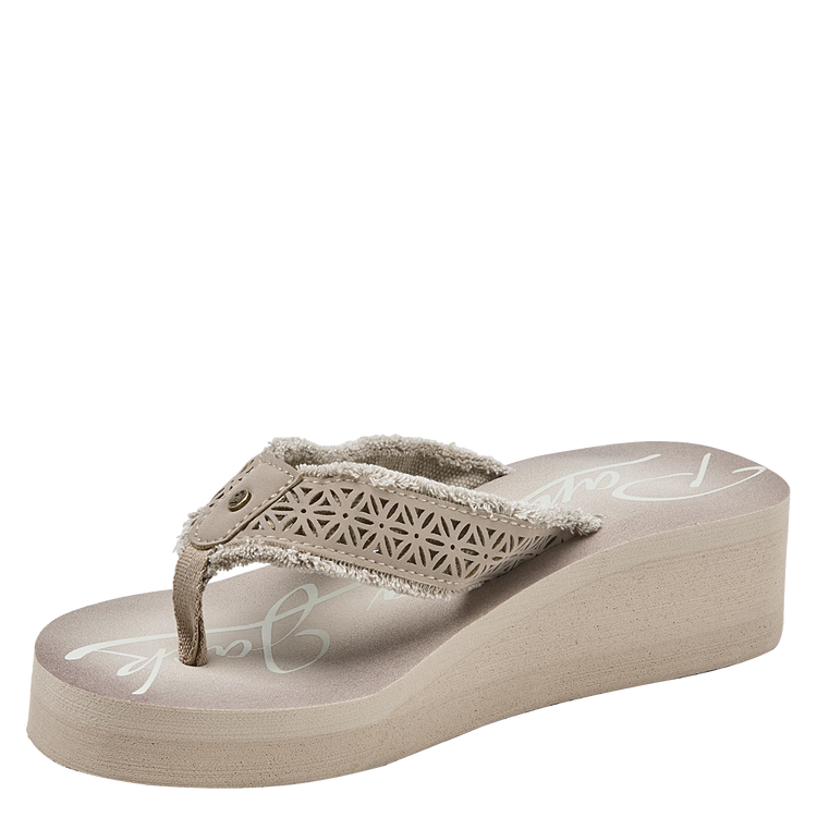 SANDALIA CASUAL MUJER PANAMA JACK MARRÓN CLARO K736 - 4
