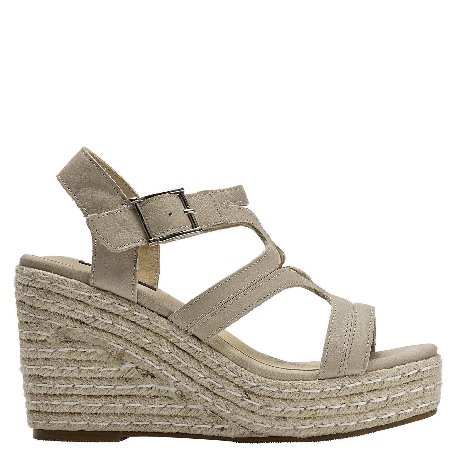 SANDALIA CASUAL MUJER POLLINI - K231 | BEIGE - 2