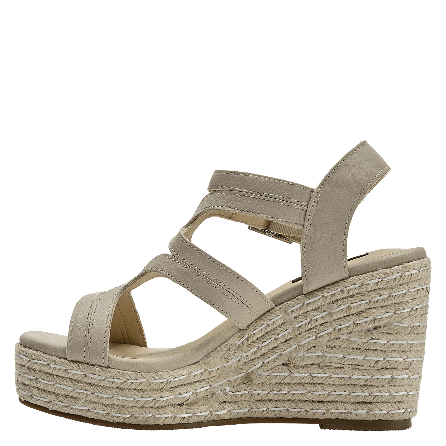 SANDALIA CASUAL MUJER POLLINI - K231 | BEIGE - 4
