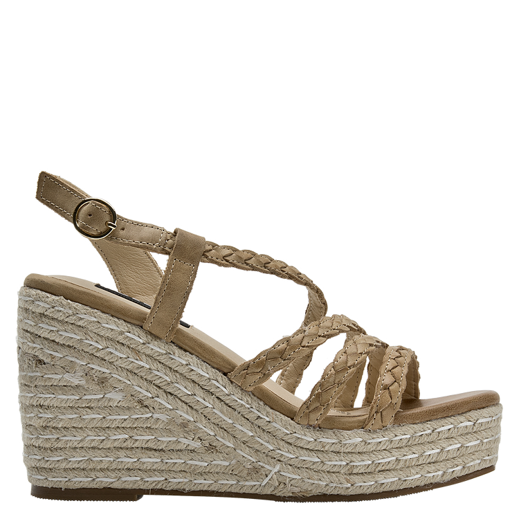 SANDALIA CASUAL MUJER POLLINI CUERO NEGRO K230 - 7