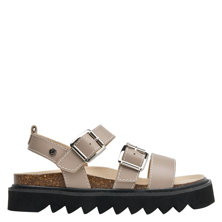 SANDALIA CASUAL MUJER ZAPPA BEIGE K350 - 2
