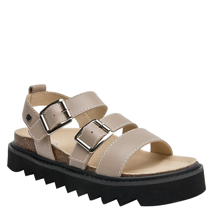 SANDALIA CASUAL MUJER ZAPPA BEIGE K350 - 6