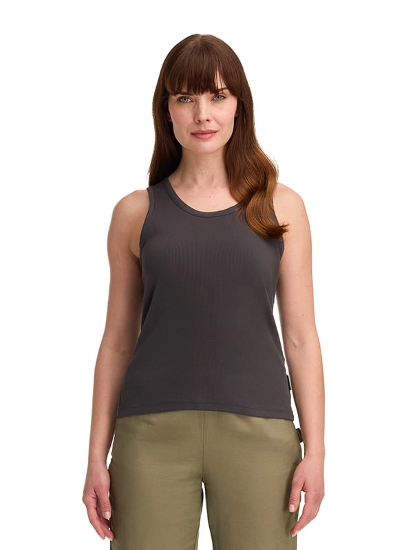 POLERA MUJER SIN MANGAS ALGODON CASUAL PANAMA JACK - K841 | GRIS - 8