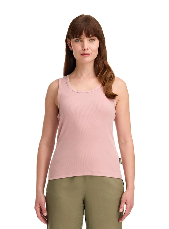 POLERA MUJER SIN MANGAS ALGODON CASUAL PANAMA JACK - K841 | ROSA - 3