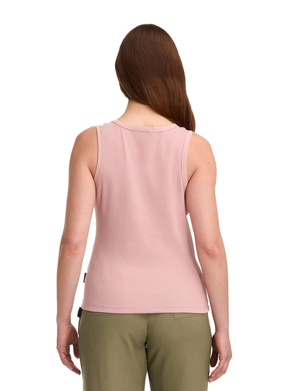 POLERA MUJER SIN MANGAS ALGODON CASUAL PANAMA JACK - K841 | ROSA - 4