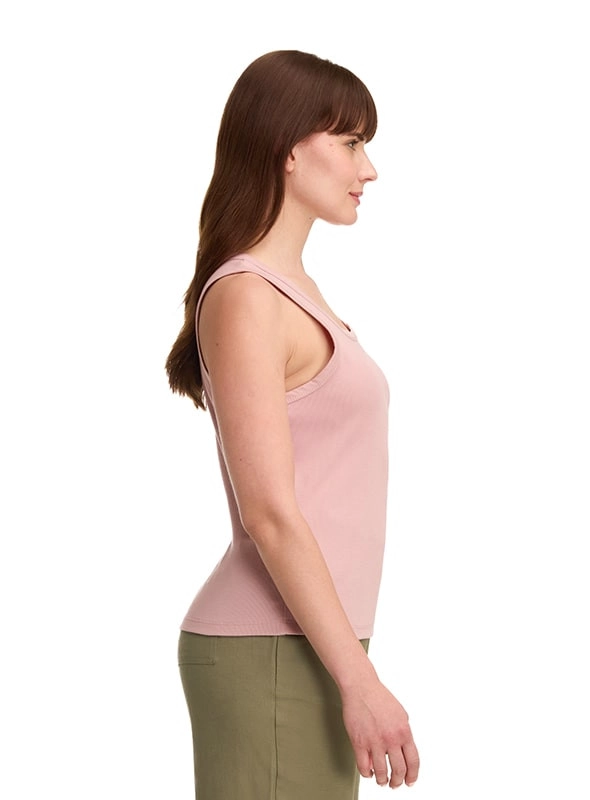POLERA MUJER SIN MANGAS ALGODON CASUAL PANAMA JACK - K841 | ROSA - 5