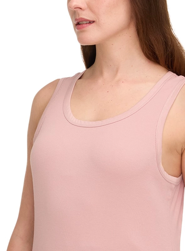 POLERA MUJER SIN MANGAS ALGODON CASUAL PANAMA JACK - K841 | ROSA - 6