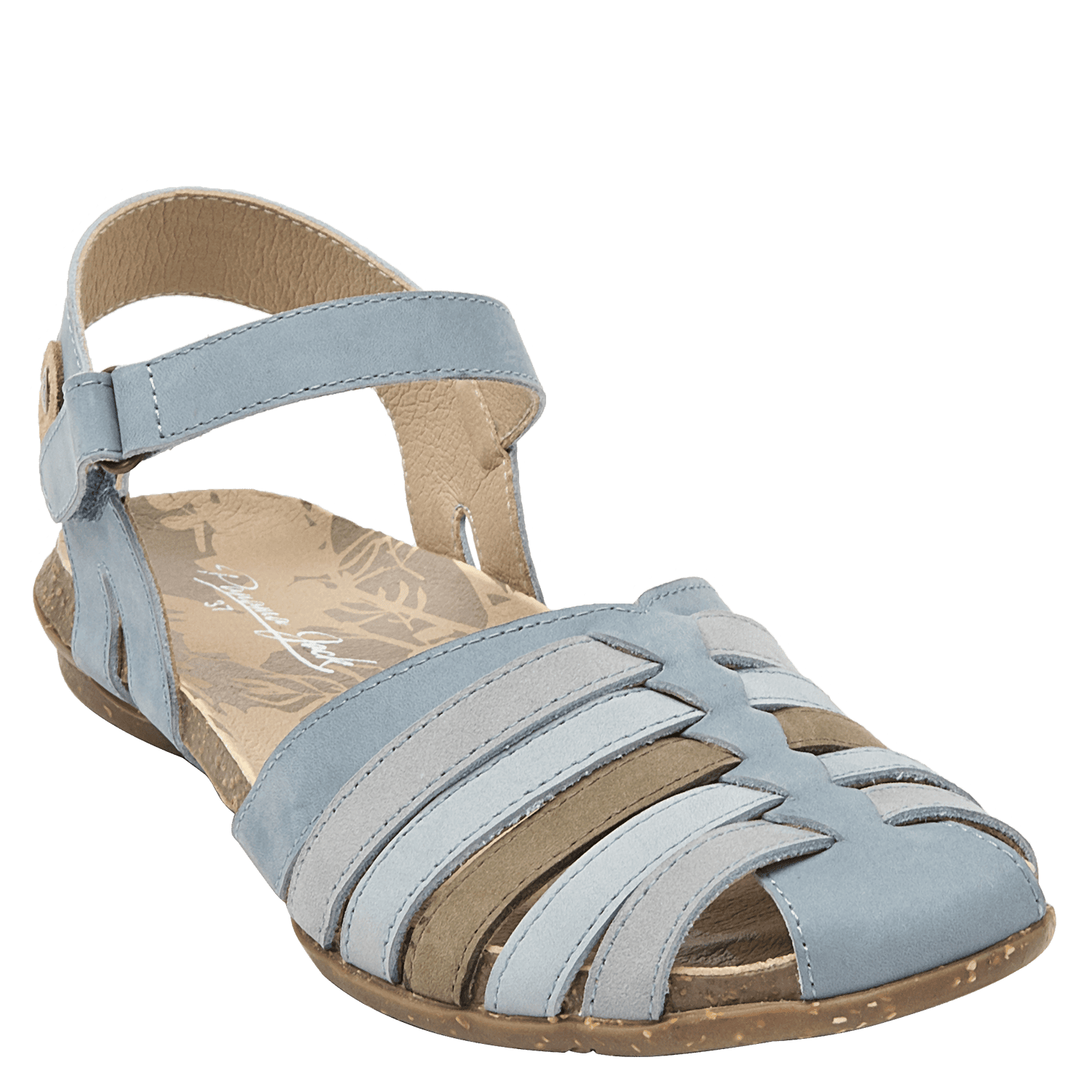 SANDALIA CASUAL MUJER PANAMA JACK - K626 | CELESTE - 1